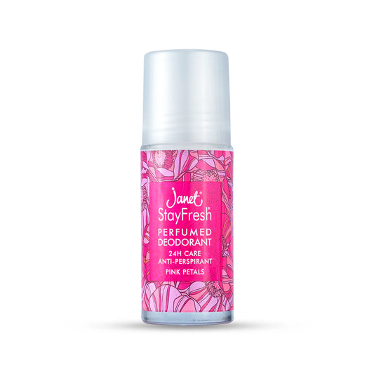 Janet Perfumed Deodorant - Pink Petals - 50ml