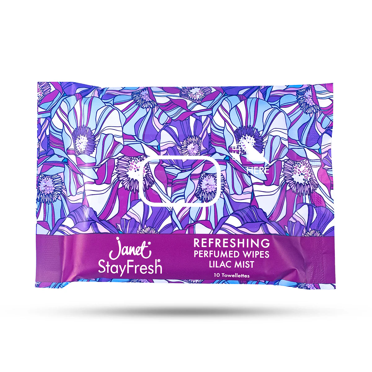Lilac Mist Refreshing Perfumed Wipes