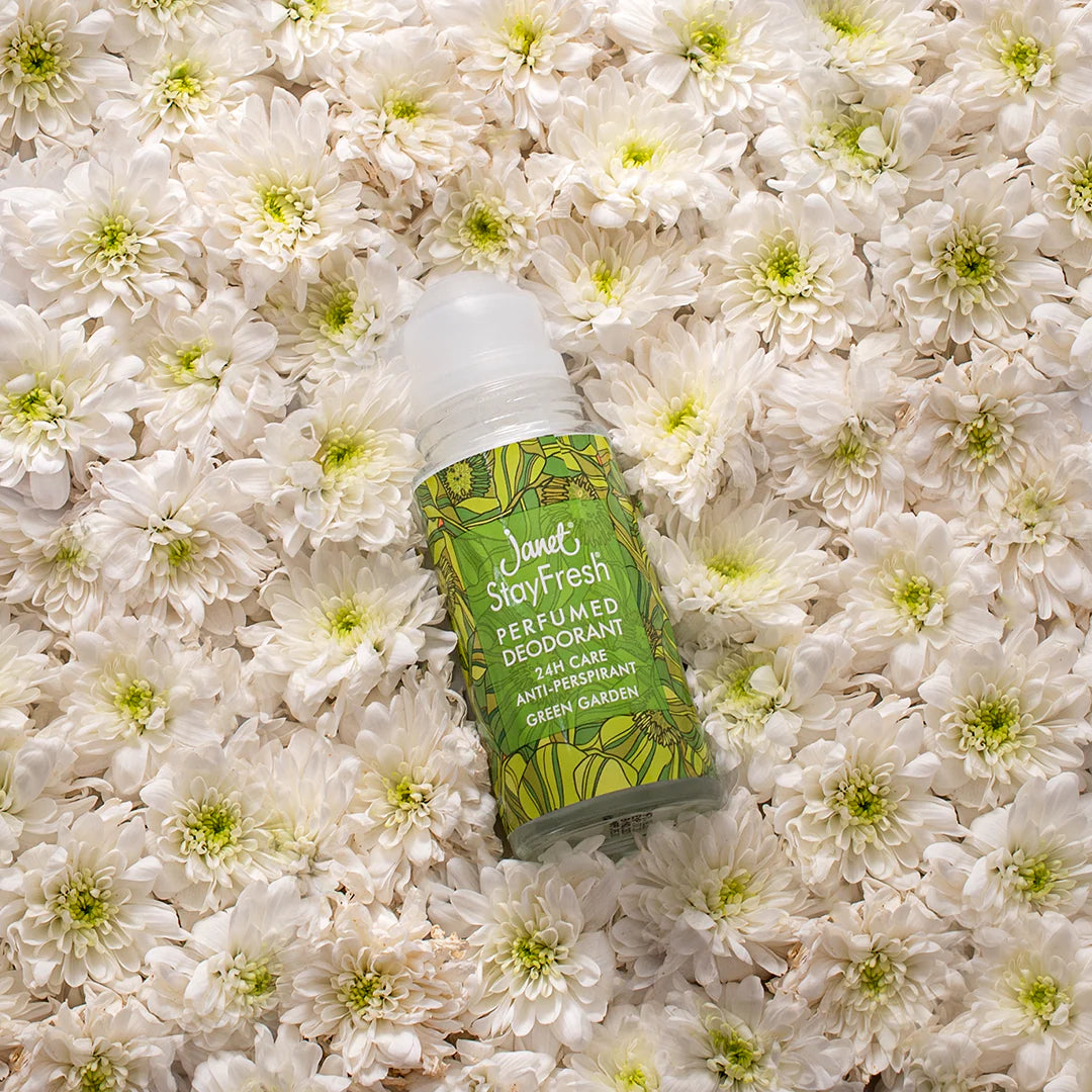 Janet Perfumed Deodorant - Green Garden - 50ml