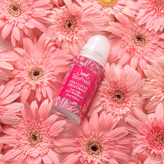 Janet Perfumed Deodorant - Pink Petals - 50ml