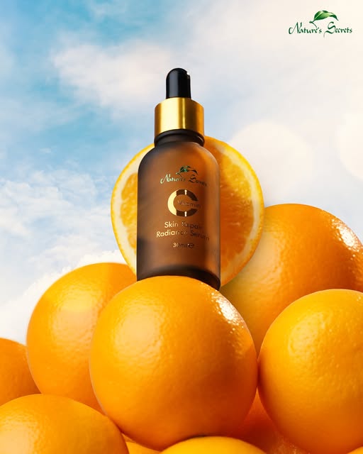 Vitamin C Serum bottle and dropper